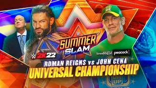 John Cena gives Roman Reigns a crushingAttitude Adjustment: SummerSlam 2021 (WWENetwork Exclusive)