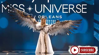 Warrior of Light / Archangel - Viktoriia Apanasenko 71st MISS UNIVERSE costume