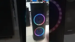 КЛУБНАЯ БЕСПРОВОДНУЮ, АКУСТИЧЕСКУЮ СИСТЕМУ "MULTIMEDIA DJ TROLLEY SPEAKER" GZ-A1212