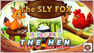 The Sly Fox And The Little Red Hen - English Story| Stories for Kids|THE LITTLE RED HEN| Moral Story