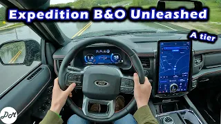 2022 Ford Expedition – B&O Unleashed Sound System Review | 22 Speakers