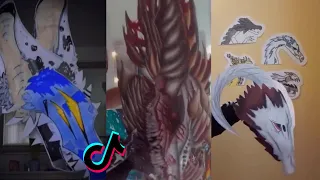 Dragon Puppet Crafts | Paper Dragon TikTok Compilation #276