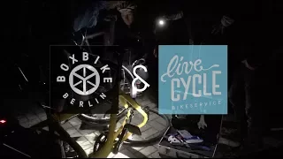 Platten flicken im Dunkeln - mit den Spezis von Live Cycle - Timelapse