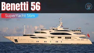 Inside the $18 million 2007 Benetti 56 SuperYacht | Luxurious Classical Interior