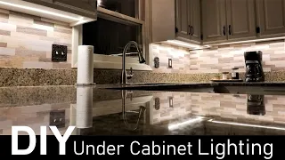 DIY Under Cabinet Lighting - Full Walkthrough