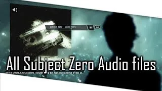 Assassin's Creed 4 Black Flag - All Subject Zero Audio Files