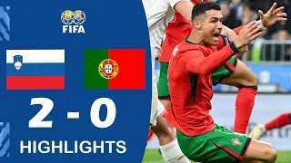 Slovenia vs. Portugal 2-0 Highlights | International Friendly 2024