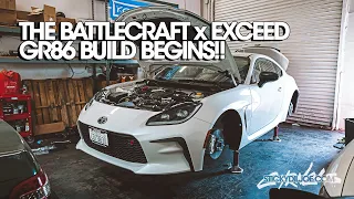 A NEW Daily And The Battlecraft x Exceed GR86 Build Begins!!...