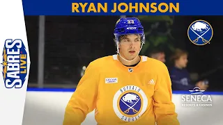 Ryan Johnson Joins Sabres Live | Buffalo Sabres