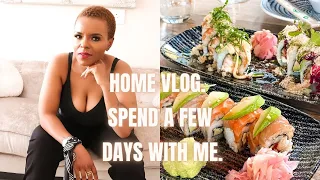 HOME VLOG|| A few days with me. Latest read,  home maintenance & improvements, lunch & dinner dates.