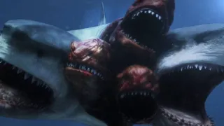 A Five Headed Shark Brings Chaos in Sea | Movie Explained in English