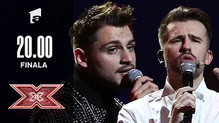 Adrian Petrache & Florin Ristei cântă melodia „Shape Of My Heart” | Finala | X Factor 2020