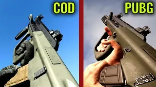 COD Modern Warfare 2019 vs PUBG - Weapon Comparison