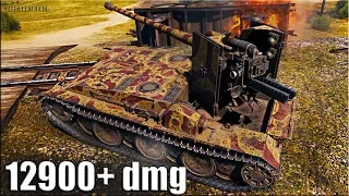 Grille 15 тактика пт-сау 🌟 12900+ dmg 🌟 World of Tanks максимальный урон на Гриль 15