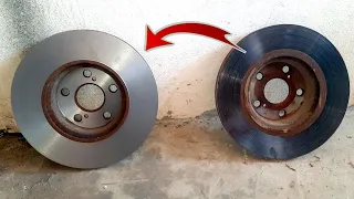 Restoring Vintage Car Wheel Brake Hub | Disk Brake Revival