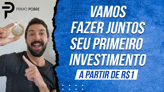 Fazendo seu PRIMEIRO INVESTIMENTO a partir de 1 REAL (Investindo pelo aplicativo do Mercado Pago)