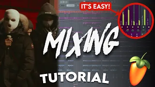 THE ULTIMATE UK DRILL MIXING TUTORIAL (How To Mix A UK Drill Beat - FL Studio)