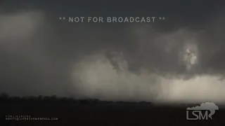 04-04-2023 Table Grove, IL to Lewistown, IL - Multiple Tornadoes - Extremely Large Hail - Structure