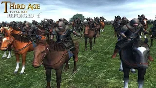 DUNEDAIN ARMY CROSSES THE ANDUIN (River Battle) - Third Age: Total War (Reforged)