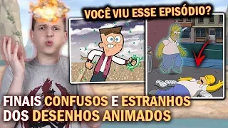 ÚLTIMOS EPISÓDIOS mais CONFUSOS e ESTRANHOS dos DESENHOS ANIMADOS - Ninguém ENTENDEU NADA!