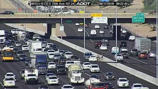 DPS trooper stops wrong-way driver on I-10 in Phoenix, impairment suspected