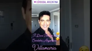 IL DIVO Carlos MARÍN Greetings Villa María Argentina 10-2-2019