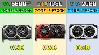 RX 5600 XT vs GTX 1080 vs RTX 2060 2020's Games Benchmarks @ 1080p