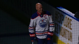 Rogers Place Open - Gretzky & Messier take the ice