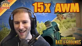 chocoTaco  Finds an AWM for His 15x ft. Hambinooo - PUBG Gameplay