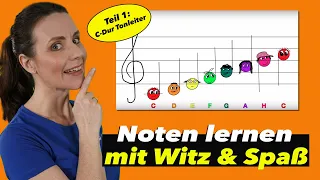 Notes learning easily  - for kids - simple to understand - music for kids - online musicschooling