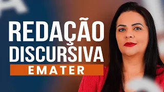 REDAÇÃO DISCURSIVA EMATER