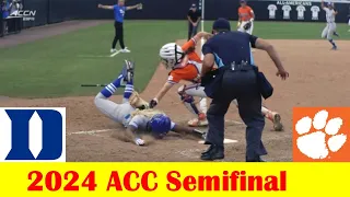 Clemson vs Duke Softball Game Highlights, 2024 ACC Tournament Semifinal