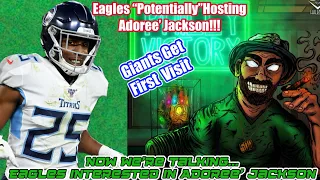 Adoree' Jackson Visiting The Eagles On Tuesday...GET HIM  | Giants Get First Chance...Meet On Monday