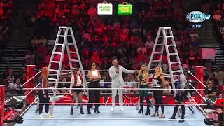 Participantes Money in The Bank Femenino se confrontan y se atacan - WWE Raw 26/06/2023 (En Español)