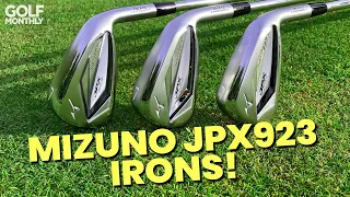 SWING SLOWER FOR MORE DISTANCE?! MIZUNO JPX923 HOT METAL IRONS TESTED