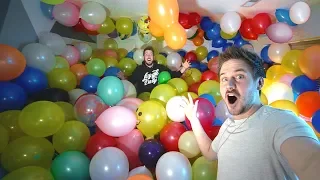 WE BOUGHT ALL THE BALLOONS FROM WALMART!