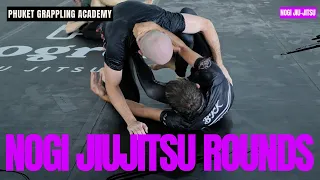 Nogi Jiu-Jitsu Rounds at Phuket Grappling Academy