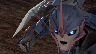 Transformers: prime  starscreem vs arcee