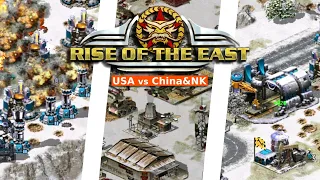 Rise of The East | USA vs China and North Korea | (RA2 Mod)