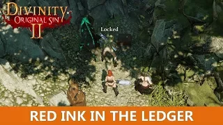 Red ink in the ledger Quest (Divinity Original Sin 2)