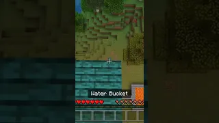 Minecraft Water bucket mlg #viral