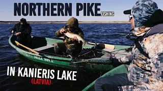 NORTHERN PIKE FISHING IN KANIERIS LAKE (LATVIA) - ENGLISH