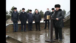 Выступление Иссы Костоева на траурном мероприятии памяти жертв депортации 1944 года