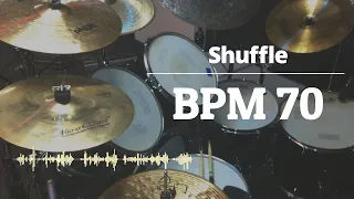 70 BPM 드럼비트 (Shuffle Beat 70 BPM)