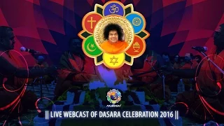 Dasara Celebrations - Prasanthi Vidwan Maha Sabha (Day 2) at Prasanthi Nilayam - 6 Oct 2016