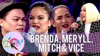 Vice, Meryll, Brenda and Mitch reenact Maricel Soriano's iconic scene | GGV