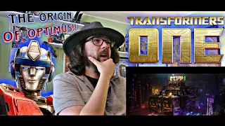 TRANSFORMERS ONE - Official Trailer | Paramount | REACTION!!