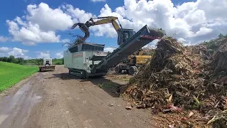 2022 M&J 4000 10 Shredding Green Waste