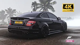 900HP Mercedes-BENZ C63 AMG Coupe - Forza Horizon 5 | Steering Wheel Gameplay