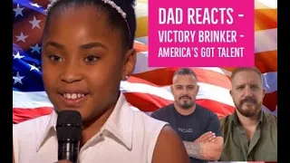 Victory Brinker - Golden Buzzer: 9-Year-Old  - Reaction